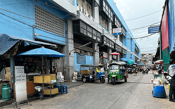 バンコクのホイックワン市場