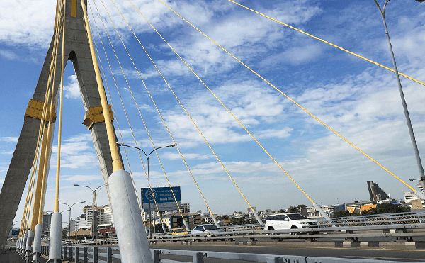 バンコクのラマ8世橋