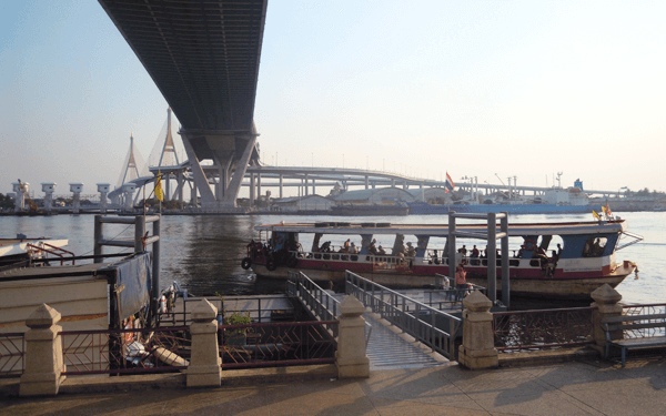 バンコクのプミポン1橋