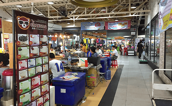 バンコクバンケーンにあるアモンファン市場