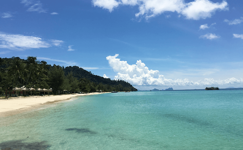 タイのクラビ島