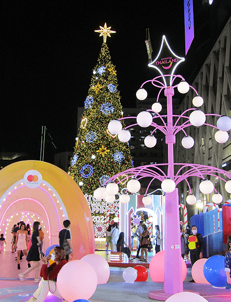 バンコク2021クリスマス・セントラルワールド