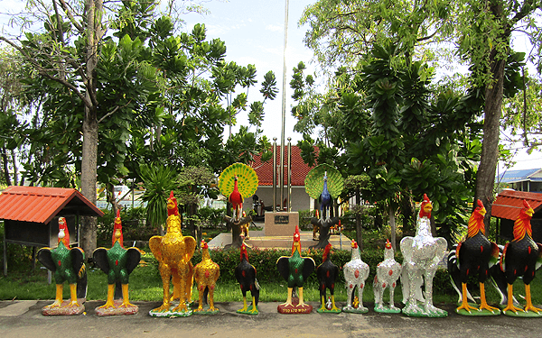 タイのサムットサコーンのパンタイ ノラシン祠