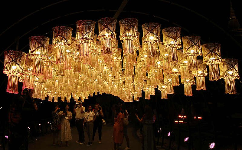 タイのムアンボーラン、ランタン・フェスティバル