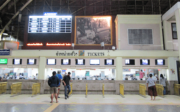 バンコクのファランポーン駅