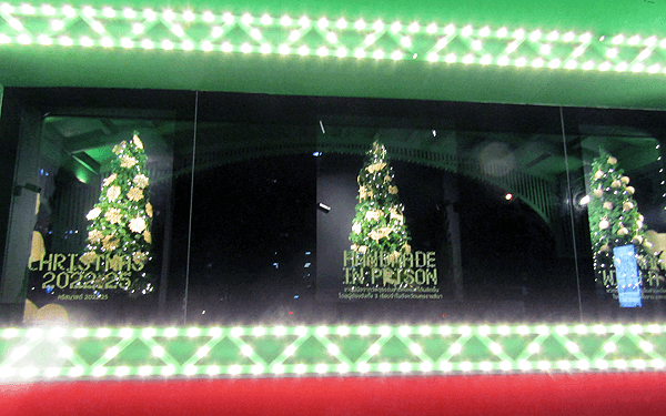 バンコク2022年クリスマスセントラル本店