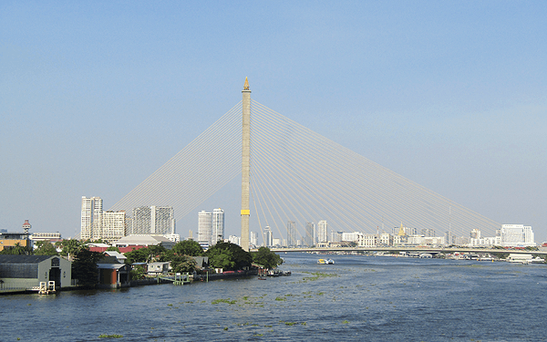 バンコクのRama8世橋