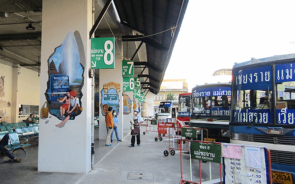 タイのチェンライバスターミナル1