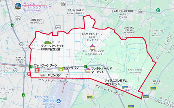 バンコクのラックラバン区