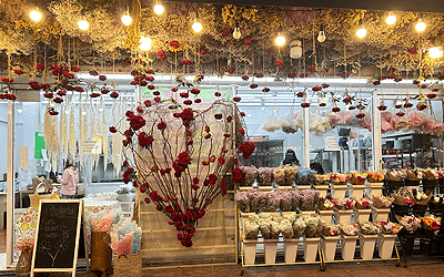 バンコクの花市場