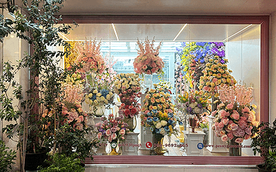 バンコクの花市場