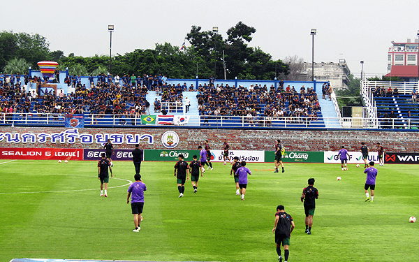 タイT1リーグ、アユタヤVSチェンライ