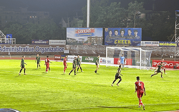 タイT1リーグ、アユタヤVSチェンライ