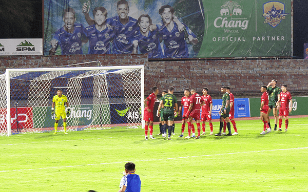 タイT1リーグ、アユタヤVSチェンライ