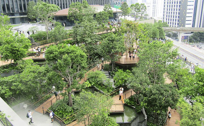 バンコク、シーロムのセントラルパーク