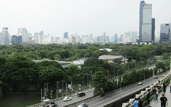 バンコク、シーロムのセントラルパーク