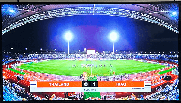 タイキングスカップ2025タイVSイラク