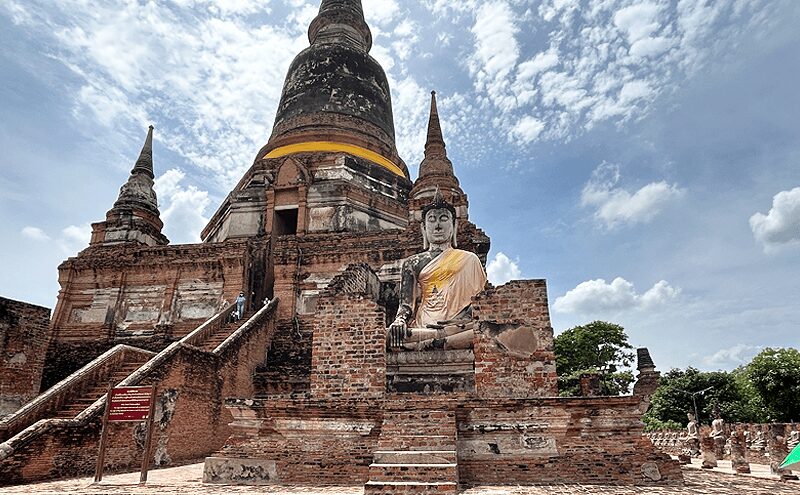 アユタヤのワット・ヤイチャイモンコン