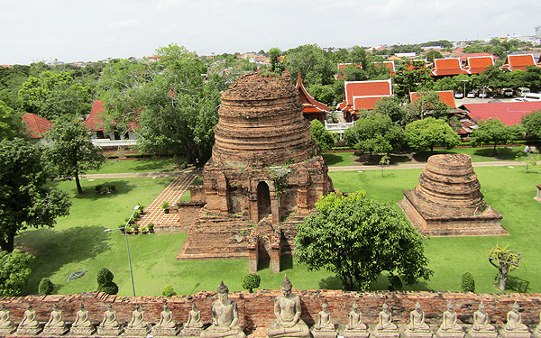 アユタヤのワット・ヤイチャイモンコン