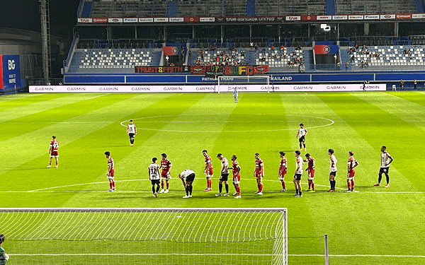 タイT1リーグ、バンコク・ユナイテッドVSチェンライ