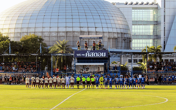 タイFAカップ、カスタムズVSブリーラム