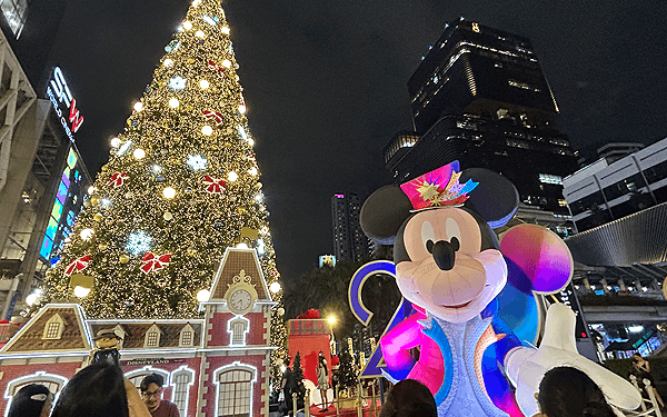 2025クリスマス、セントラルワールド