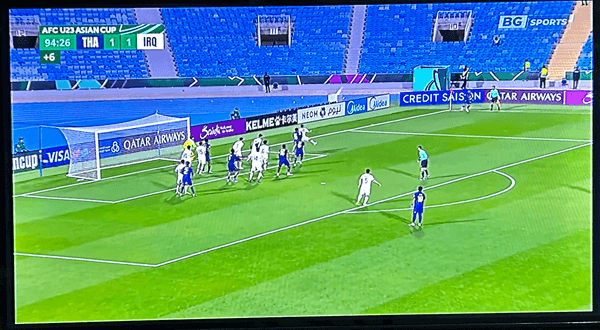 2026U23アジアカップ タイVSイラク