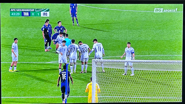 2026U23アジアカップ タイVSイラク