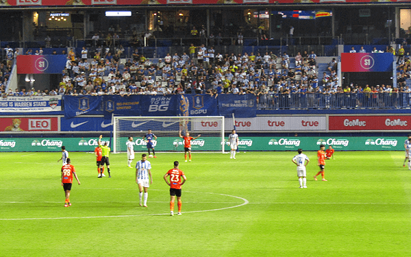 タイリーグ19節、BGパトゥムVSチェンライ