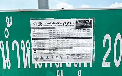 フアランポーン船着き場